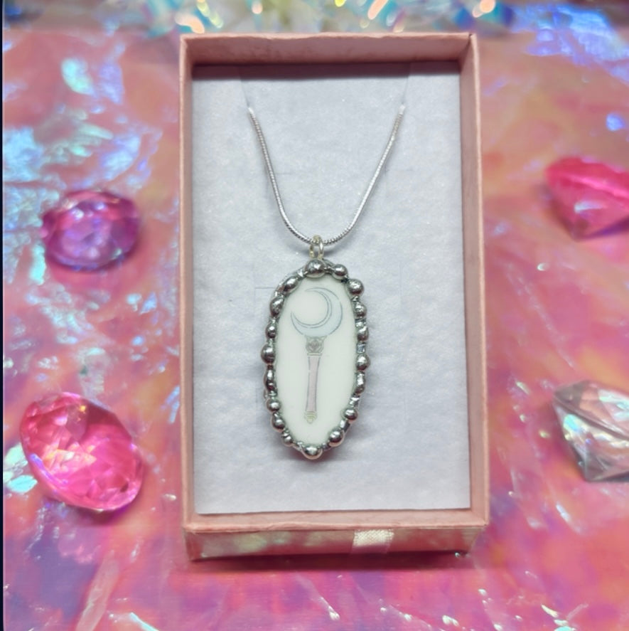 Sailor Moon Moon Stick Necklace