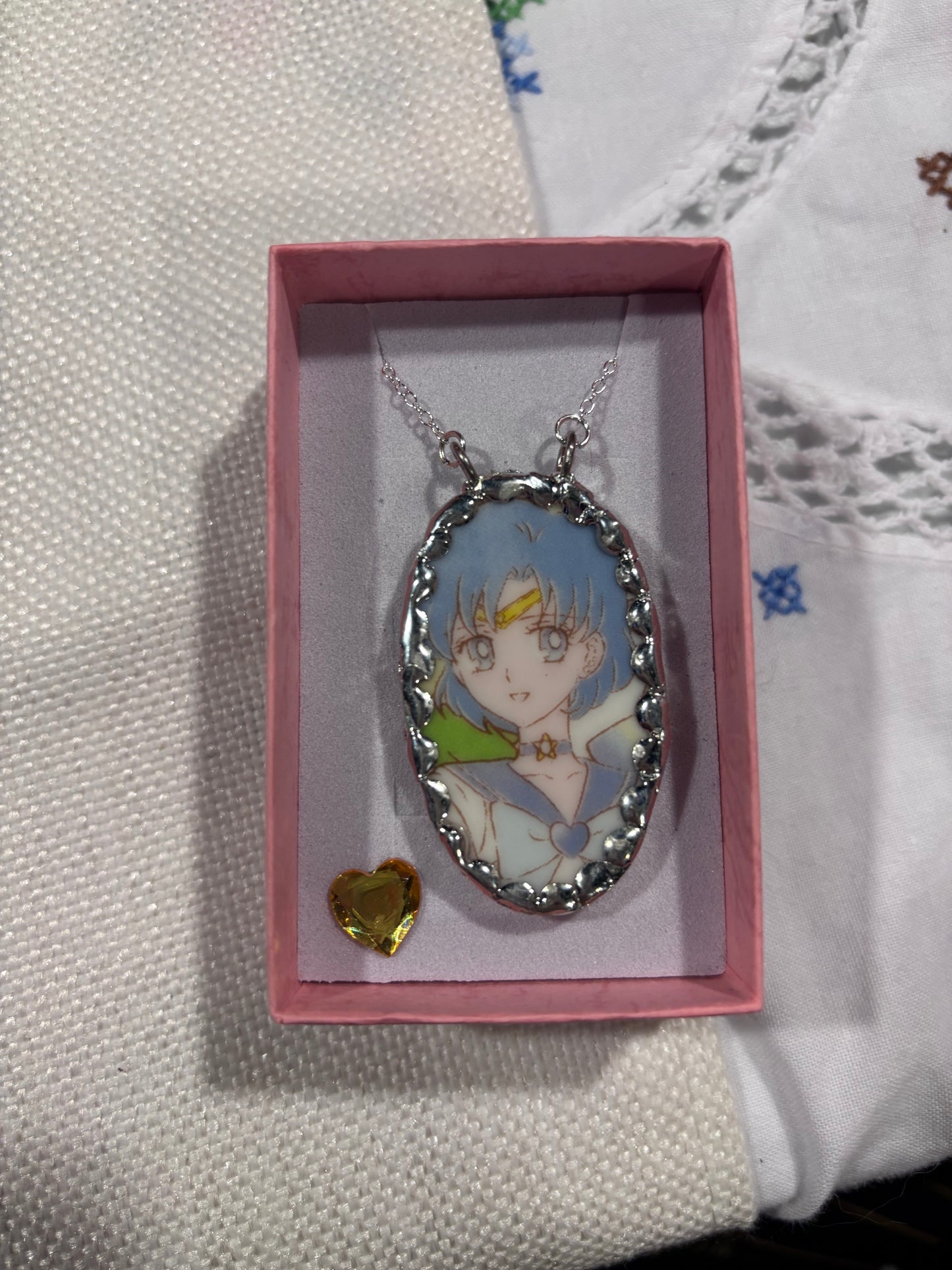 Sailor Moon Sailor Mercury Necklace