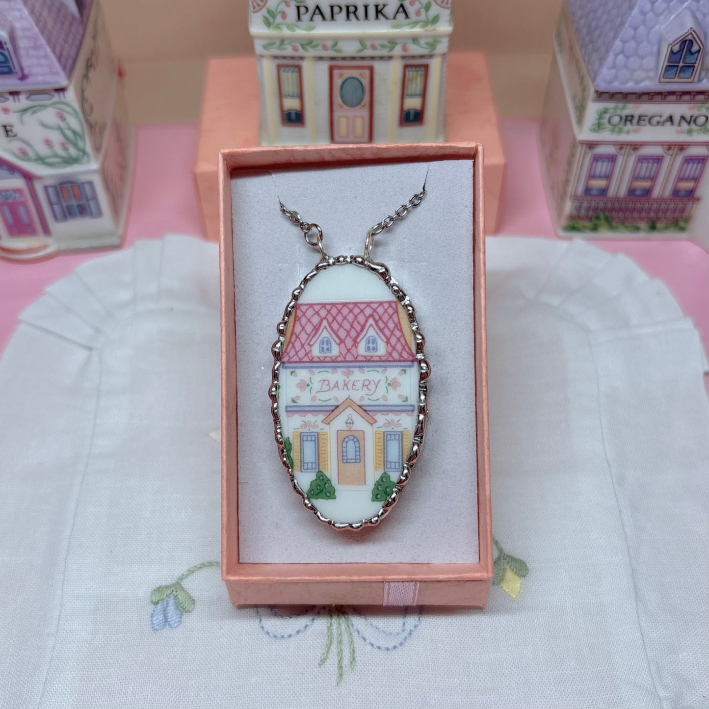 Lenox Spice Village Bakery Necklace