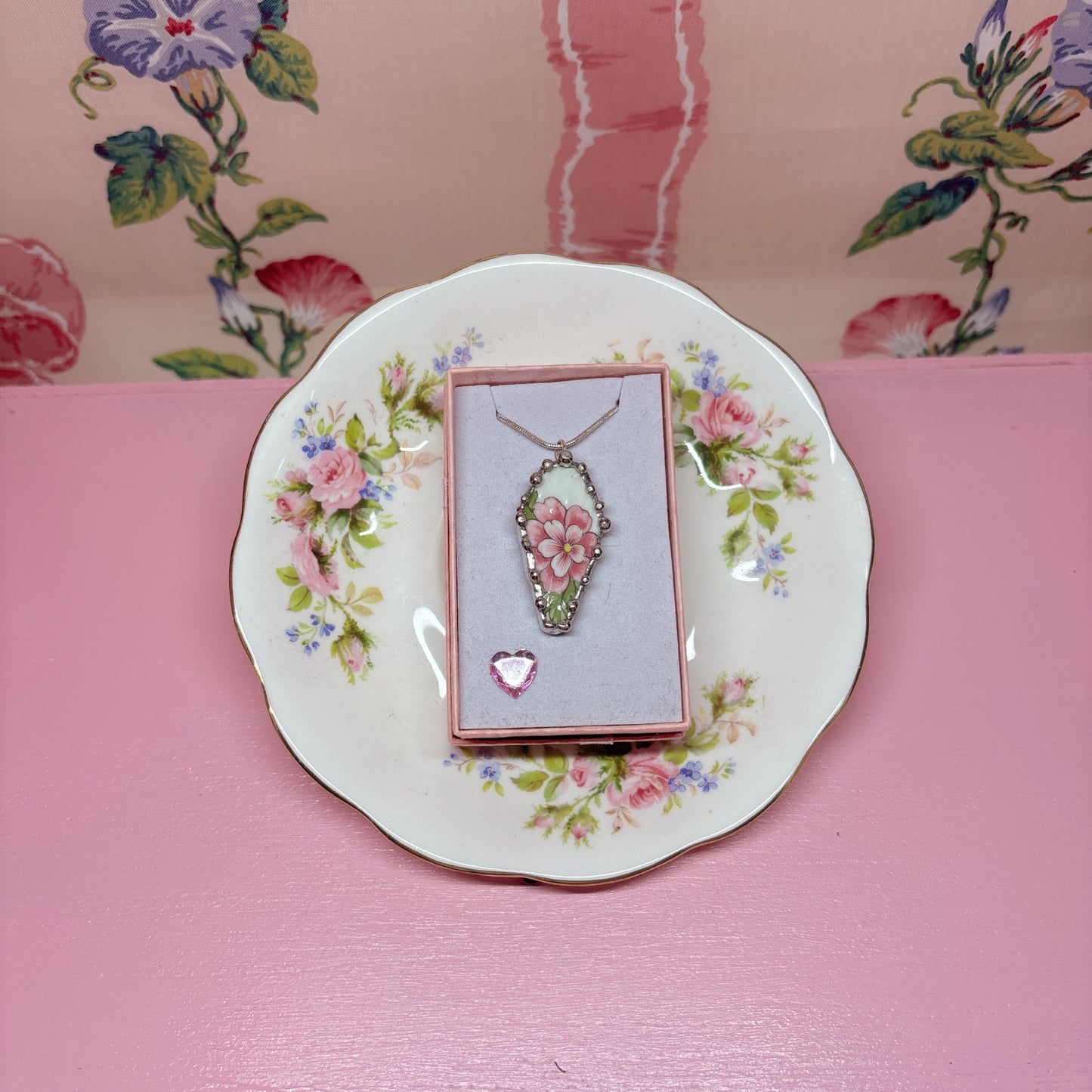 Sadek Corona Coffin Necklace