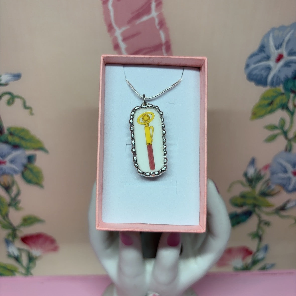 Sailor Moon Sailor Mars Wand Necklace
