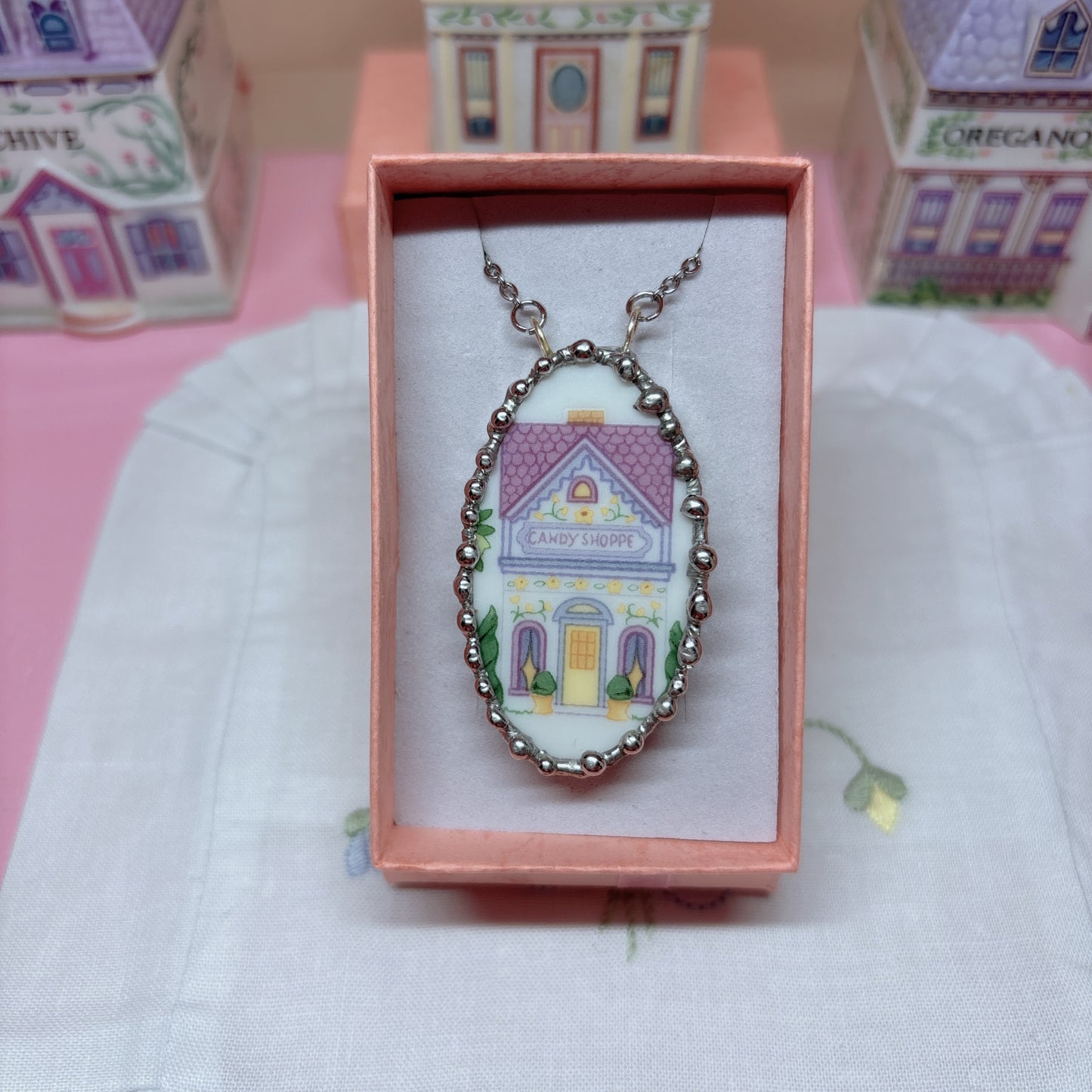 Lenox Spice Village Candy Shoppe Necklace