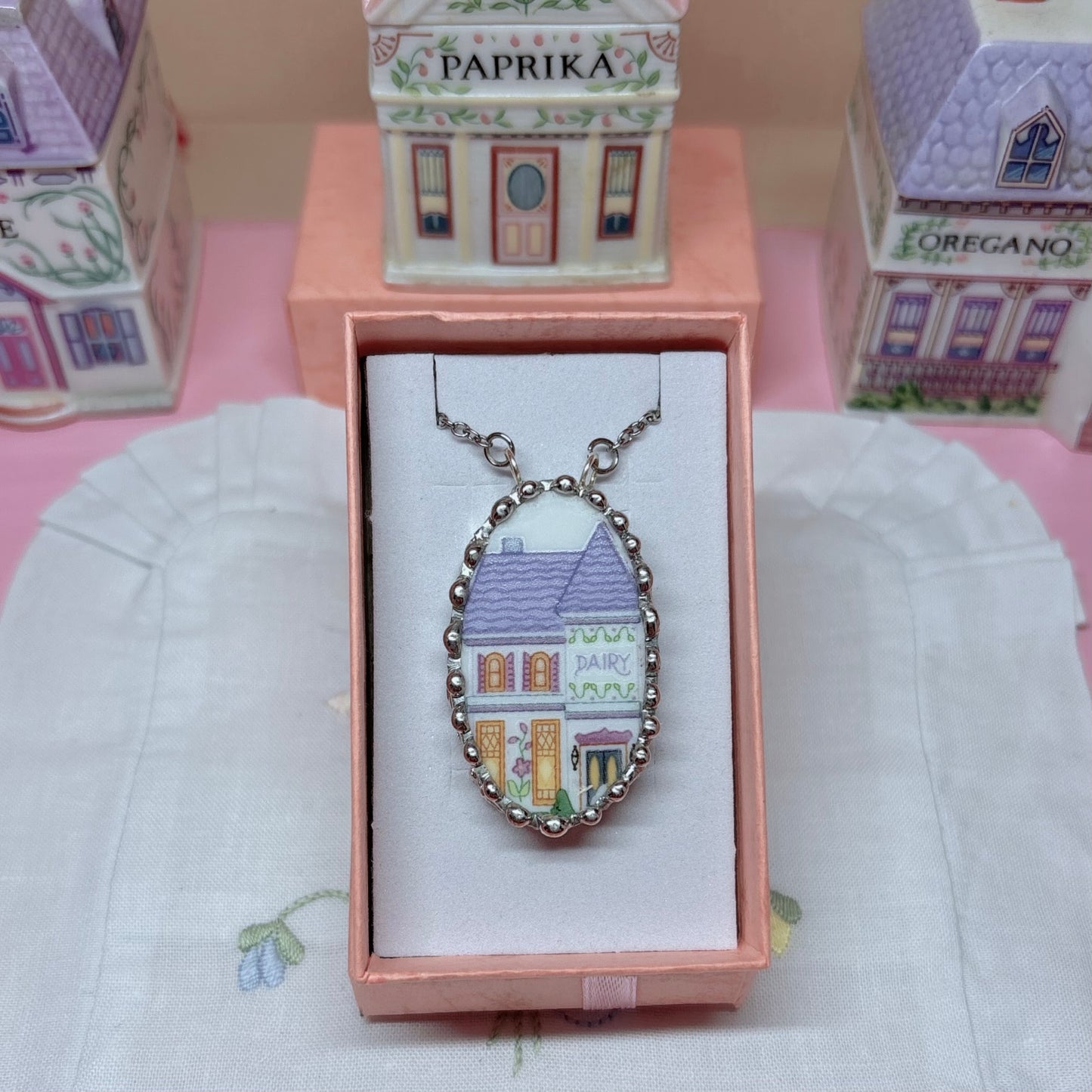 Lenox Spice Village Dairy Necklace