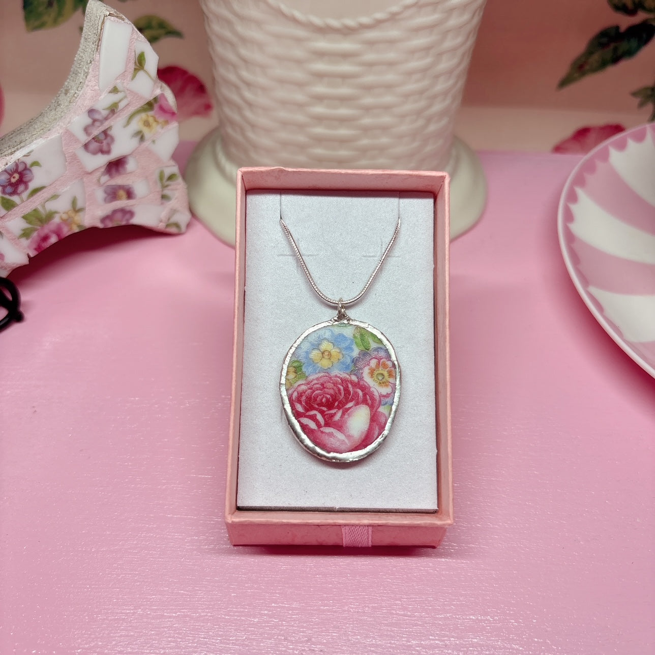 Oval Opulent Bunch Necklace