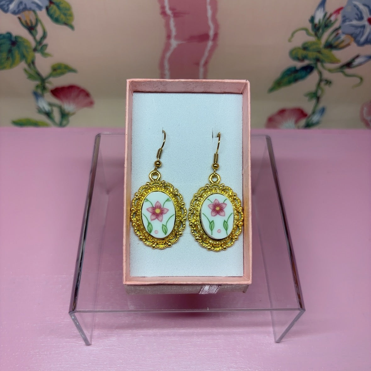 Gilded Lenox Earrings