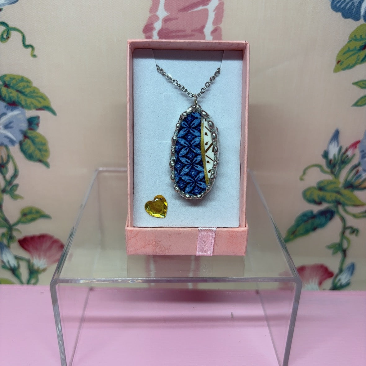 Blue Willow Necklace