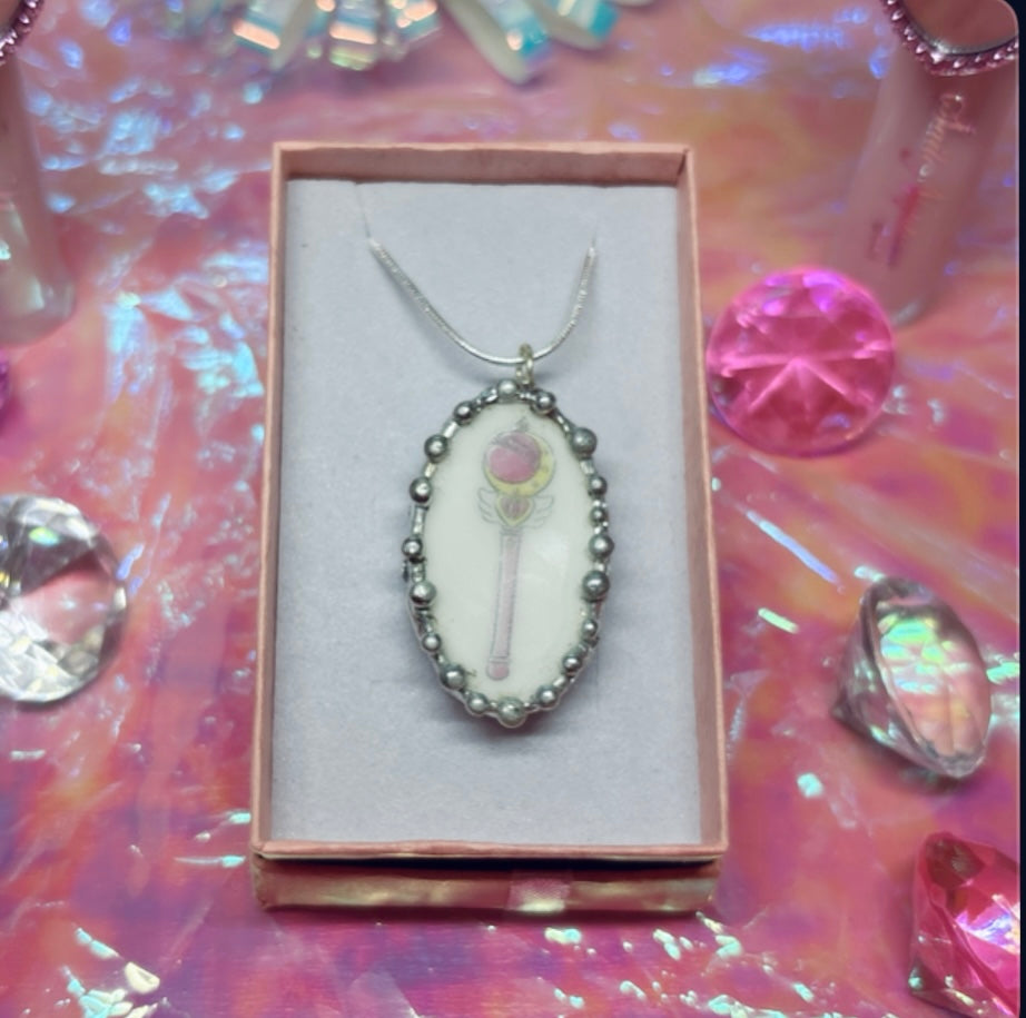 Sailor Moon Cutie Moon Rod Necklace