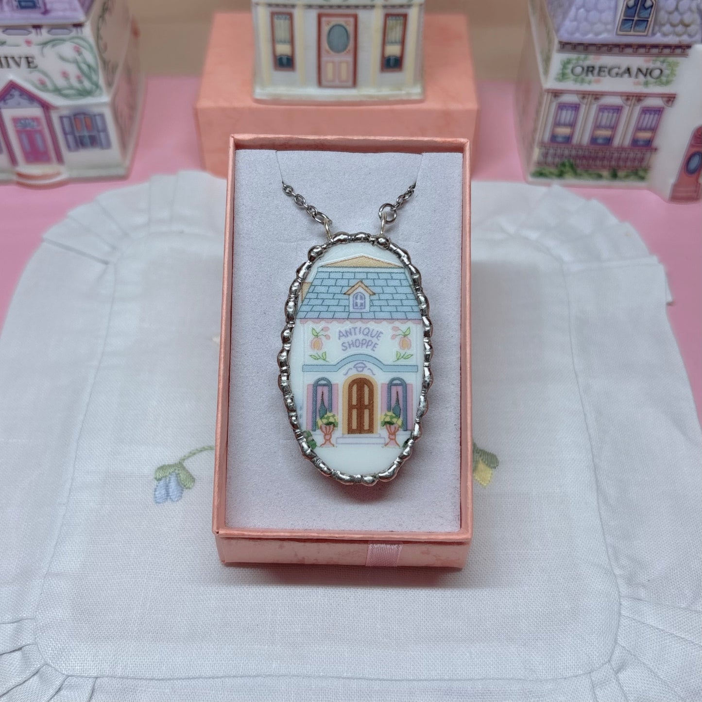 Lenox Spice Village Antique Shoppe Necklace