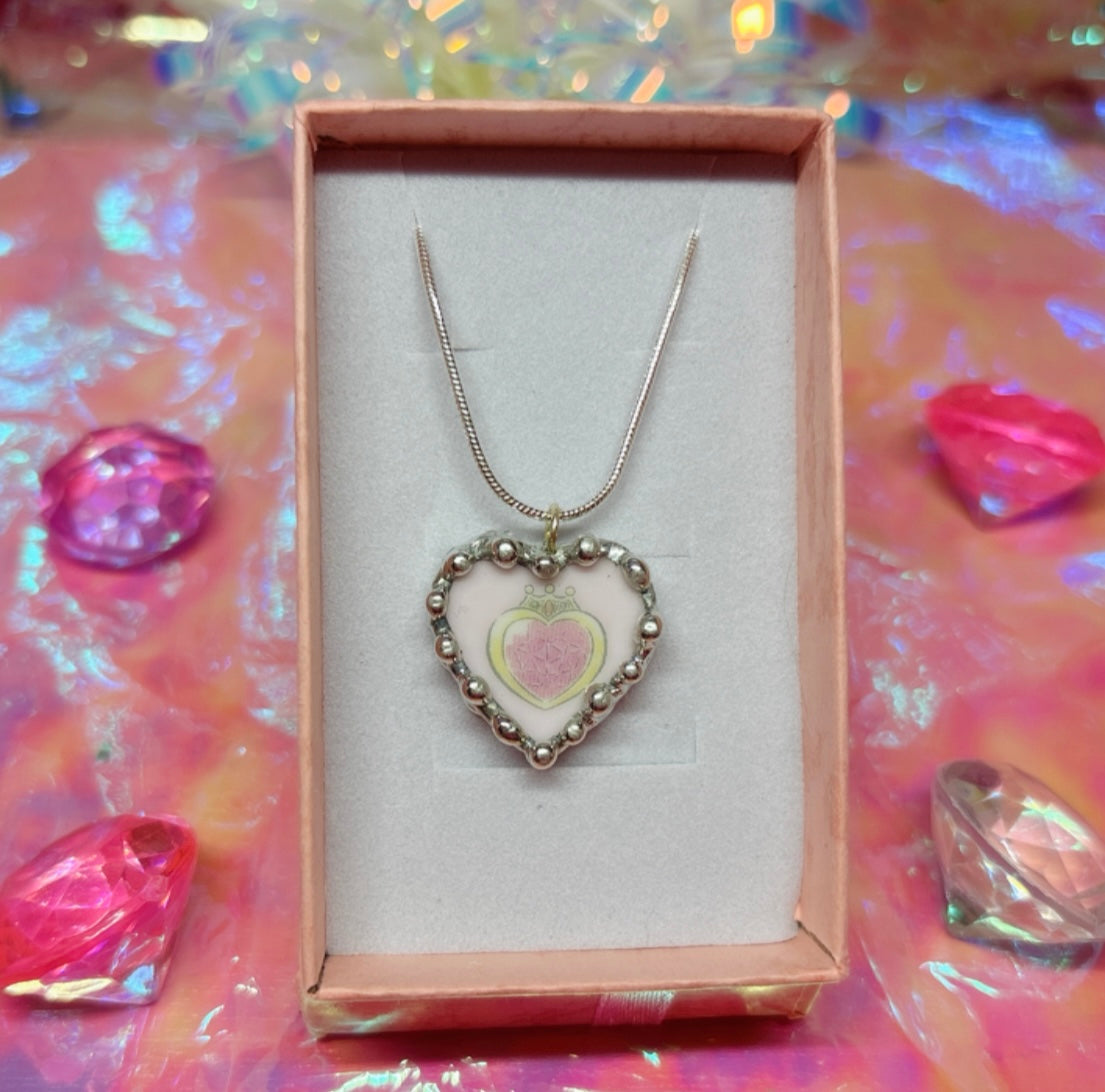 Sailor Moon Prism Heart Compact Necklace