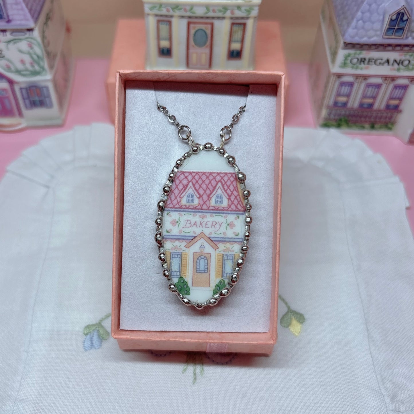 Lenox Spice Village Bakery Necklace