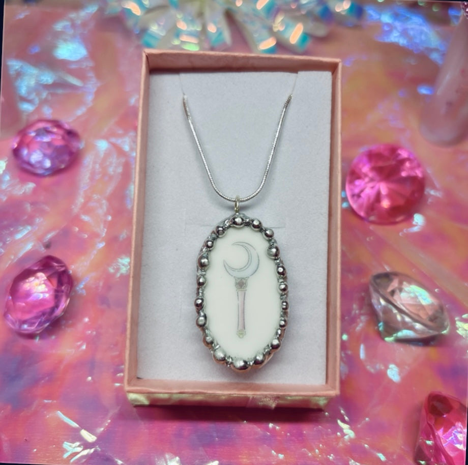 Sailor Moon Moon Stick Necklace
