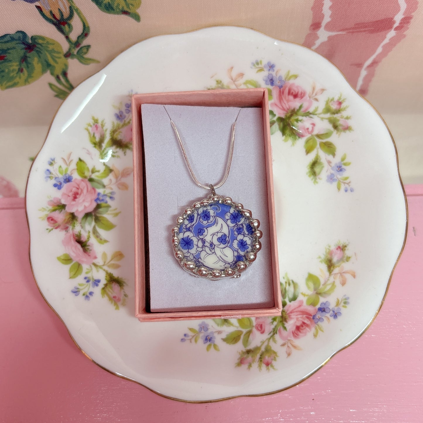 Pokémon Alcreamie Blueberry Necklace
