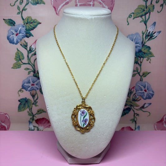 Gilded Lenox Necklace
