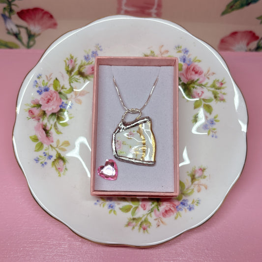 Haviland Teacup Necklace