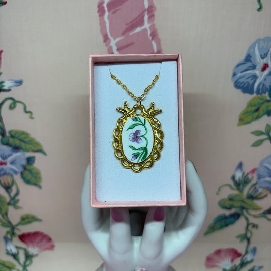 Gilded Lenox Necklace
