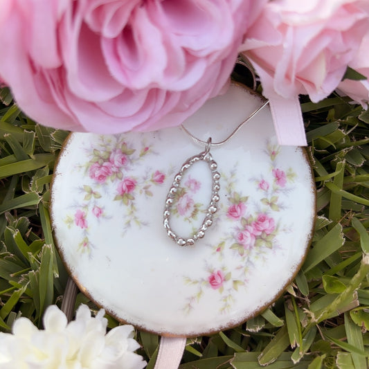 Vintage Rose Necklace