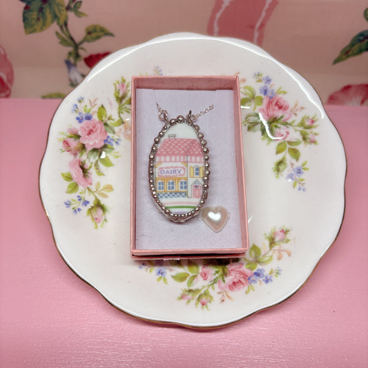 Lenox Spice Village Dairy Necklace