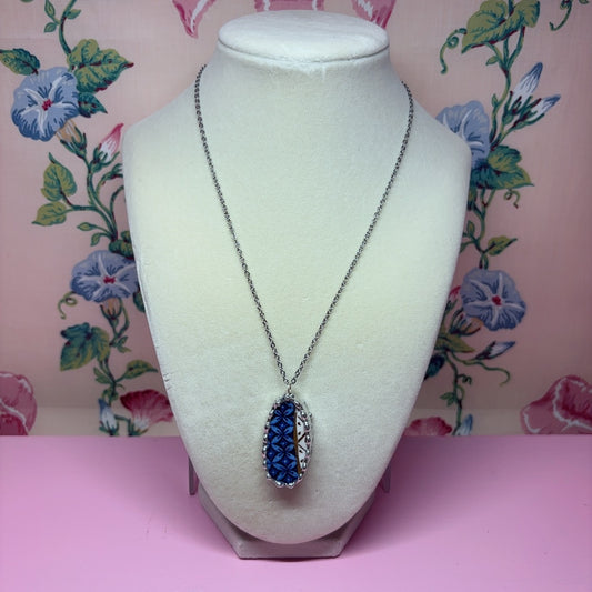 Blue Willow Necklace