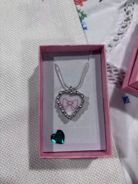Sailor Moon Sailor Mars bow Necklace
