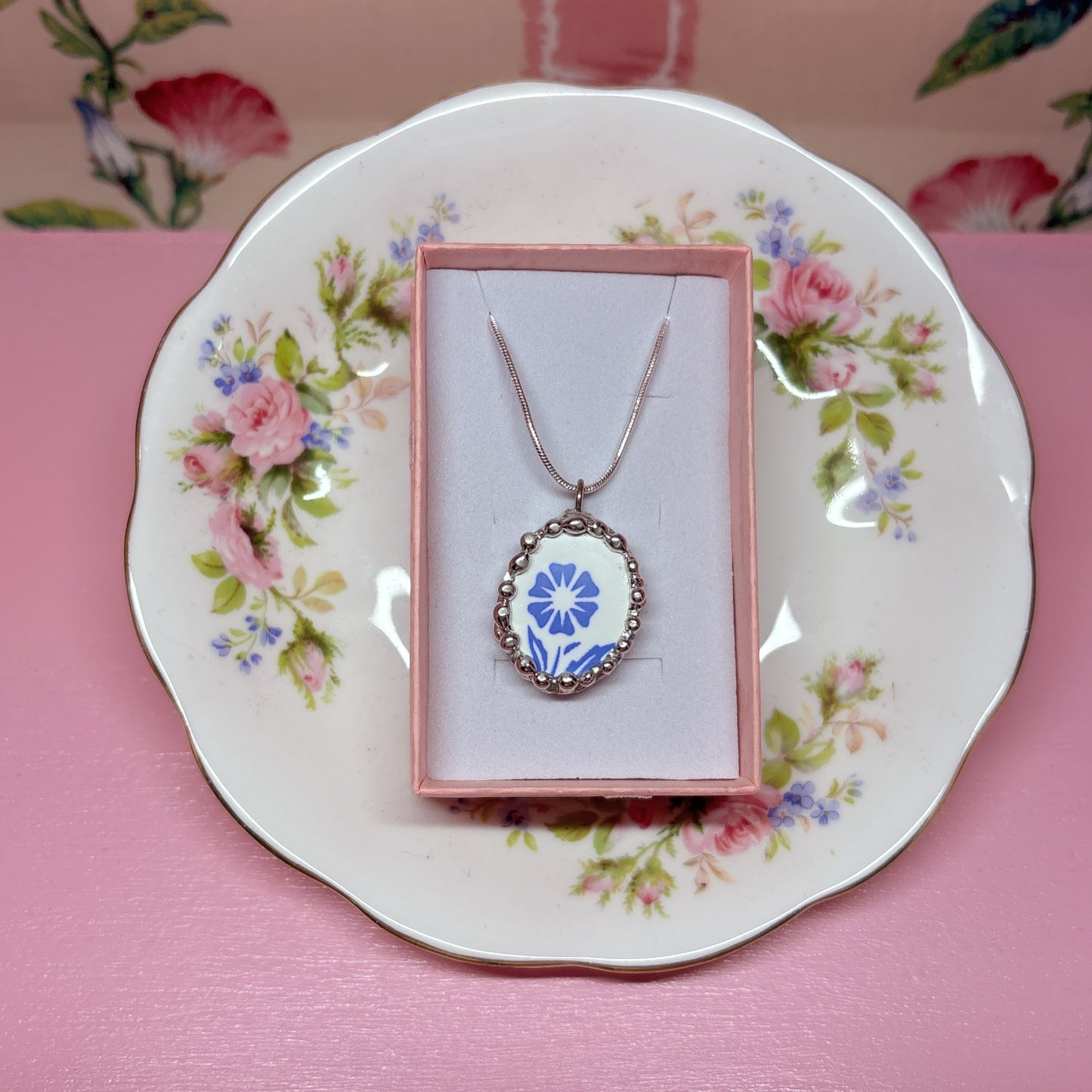 Vintage Corningware Necklace