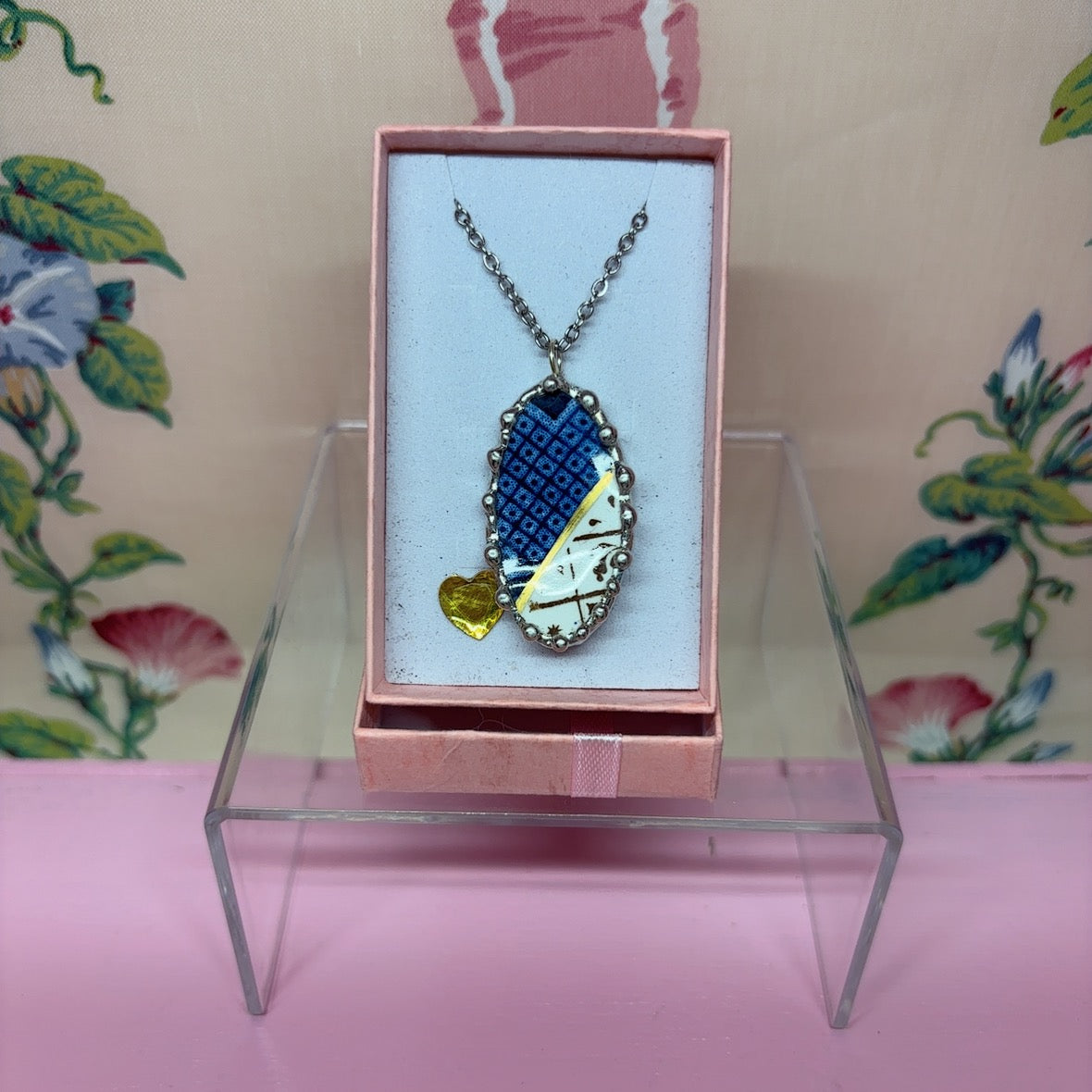 Blue Willow Necklace