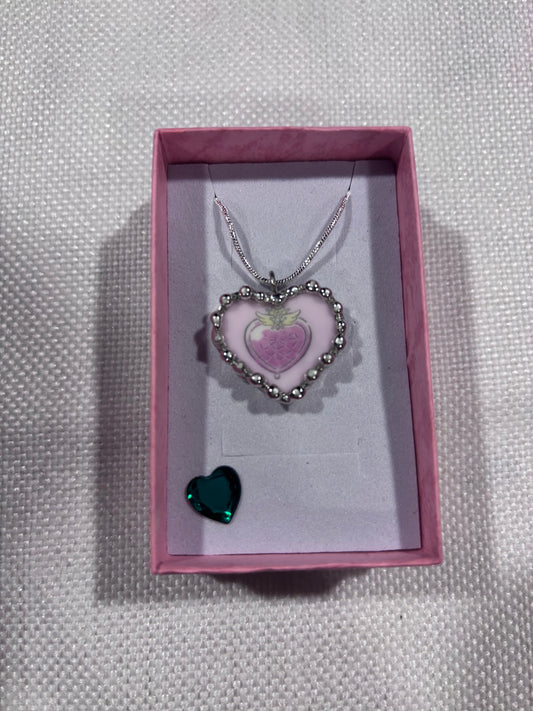 Sailor Moon Prism Heart Compact Necklace