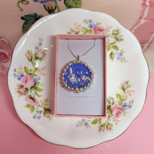 Pokémon Sobble and Floette Necklace