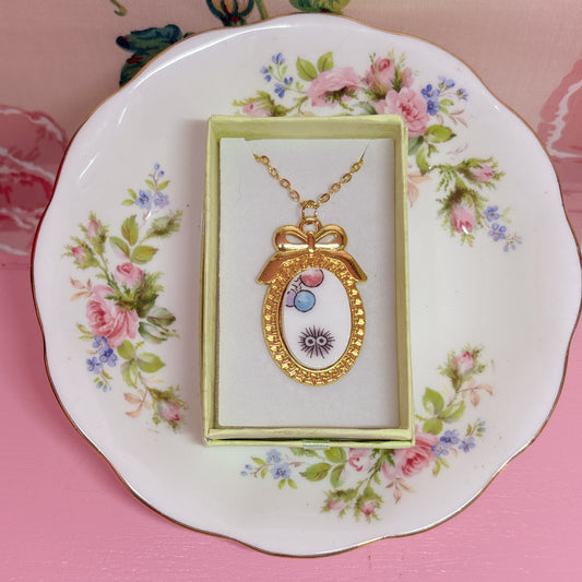 Totoro Necklace Gold