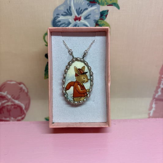 Vintage Bunnykins Necklace