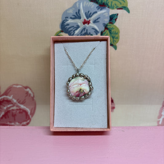 Vintage Rose Necklace