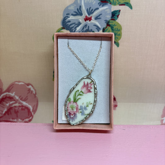 Vintage Flower Necklace