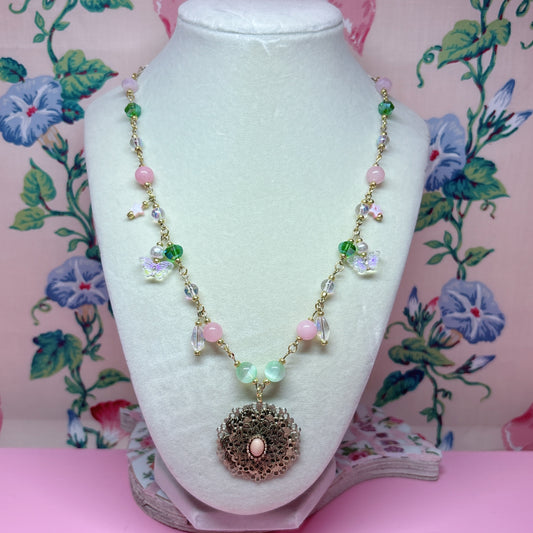 Medallion Charm Necklace